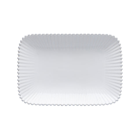 Pearl  Rect. platter - 30 cm | 12'' - White