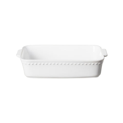 Pearl  Rect. baker - 33 cm | 13'' - White