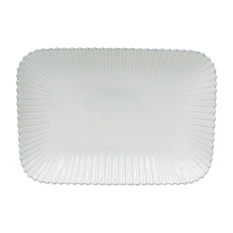 Pearl  Rect. platter - 40 cm | 16'' - White