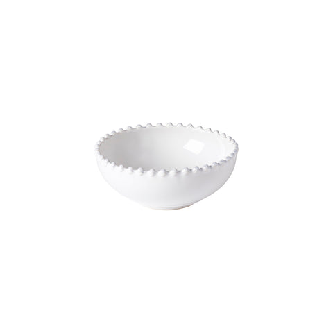 Pearl  Low bowl - 15 cm | 6'' - White