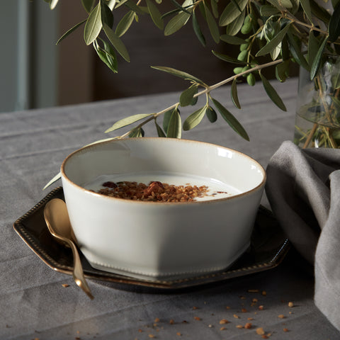 Luzia  Soup/cereal bowl - 16 cm | 6'' - Cloud white