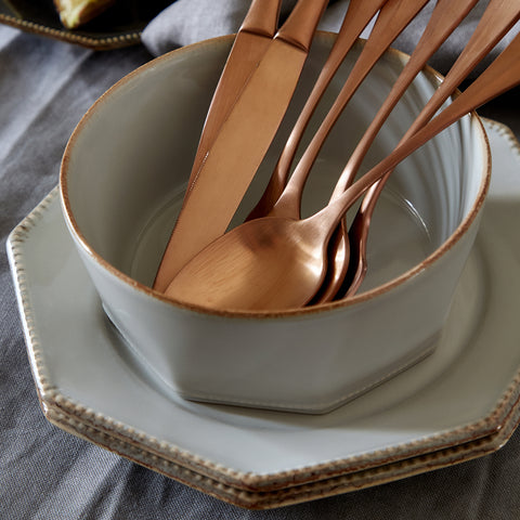 Luzia  Soup/cereal bowl - 16 cm | 6'' - Ash grey