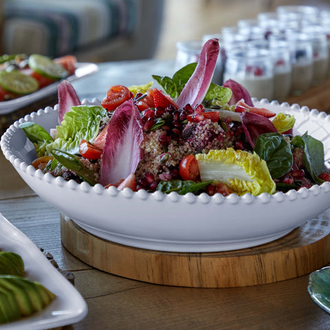 Pearl  Pasta/serving bowl - 34 cm | 13'' - White