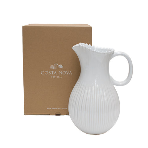 Pearl  Pitcher - 2.58 L | 87 oz. - White