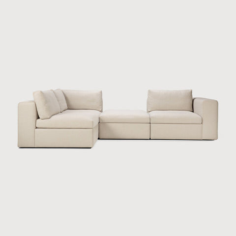 Mellow Sofa - Footstool - Off White