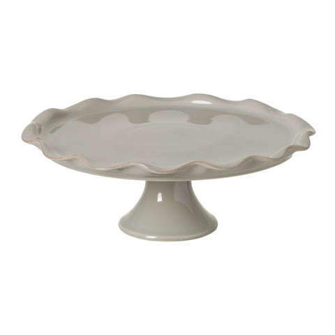 Cook & Host Footed plate - 14'' - Grey