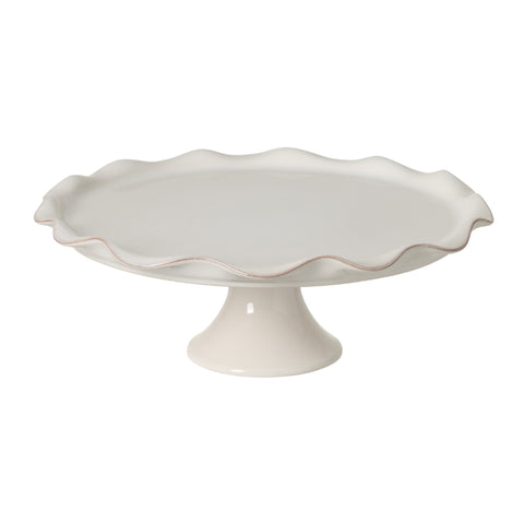 Cook & Host Footed plate - 14'' - White