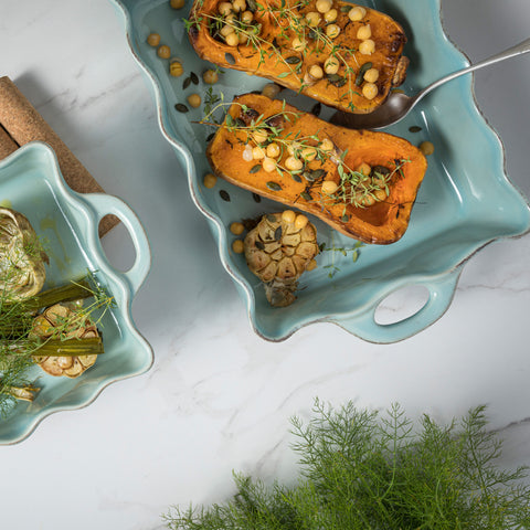 Cook & Host Rect. baker - 44 cm | 17'' - Robin's Egg blue