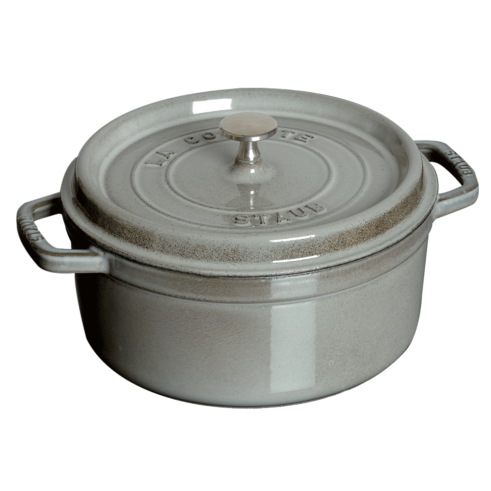 Cast Iron Round Cocotte Graphite Grey – - Main Image