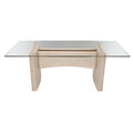 Riva Rect Dining Table in Salt