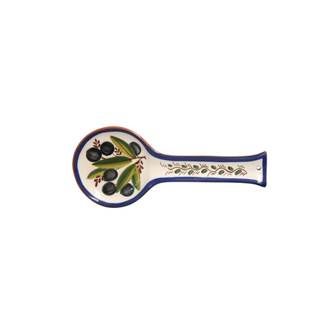 Alentejo Terracotta Spoon rest - 27 cm | 11'' - Olive