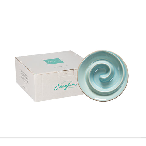 Cook & Host Spiral appetizer dish - 15 cm | 6'' - Robin's Egg blue