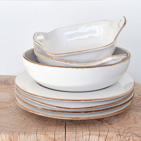 Sardegna Sq. baker - 26 cm | 11'' - White