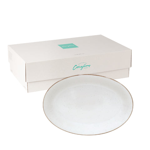 Sardegna Oval platter - 46 cm | 18'' - White