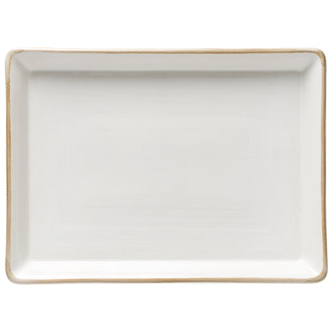 Sardegna Rect. platter - 45 cm | 18'' - White