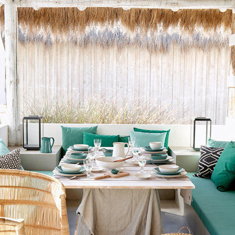 Sardegna Tiered stand w/ two trays  - 37 cm | 15'' - Blue