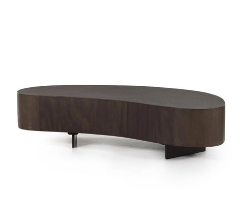 Avett Coffee Table Short Piece - Smoked Guanacaste