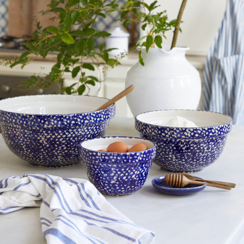 Abbey Mixing bowl - 17 cm | 7'' - Blue