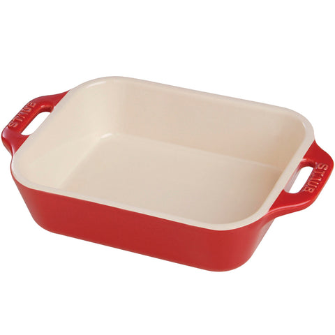 Ceramics - 13" X 9" Rectangular Baking Dish - Cherry