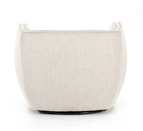 Rashi Swivel Chair- Fallon Linen