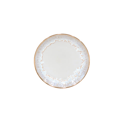 Taormina Salad plate - 21 cm | 9'' - White & Gold
