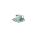 Taormina Coffee cup and saucer - 0.10 L | 3 oz. - Aqua