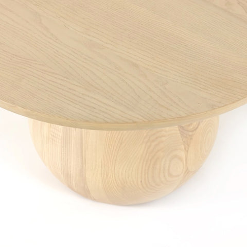 Merla Wood Bunching Table - Light Natural
