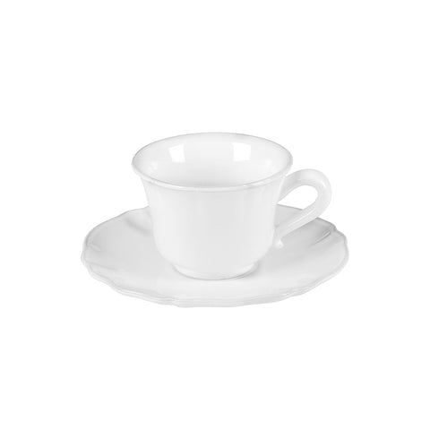 Alentejo  Tea cup and saucer - 0.22 L | 7 oz. - White