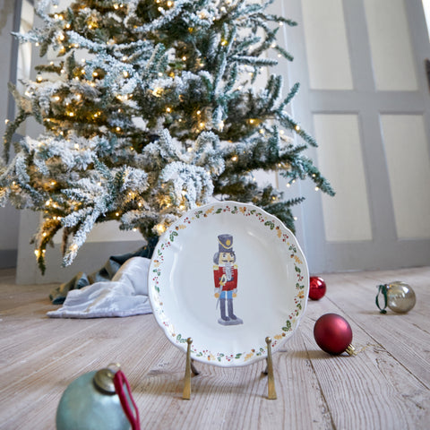 The Nutcracker Salad plate - Nutcracker  - 21 cm | 8'' - White