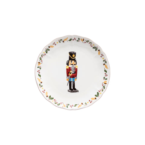 The Nutcracker Salad plate - Nutcracker  - 21 cm | 8'' - White