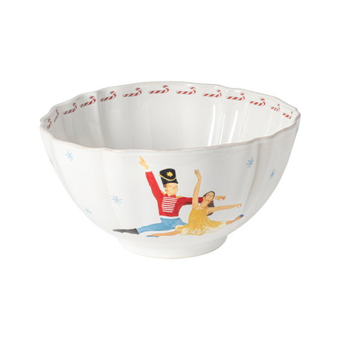 The Nutcracker Serving bowl  - 26 cm | 10'' - White