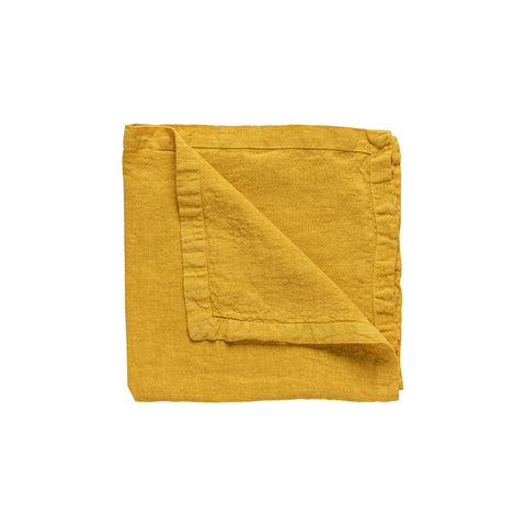 Maria  Place mat - 100% LI - Ceylon yellow
