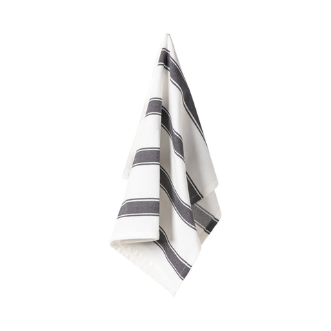 Alessa Kitchen towel Stripes - Black
