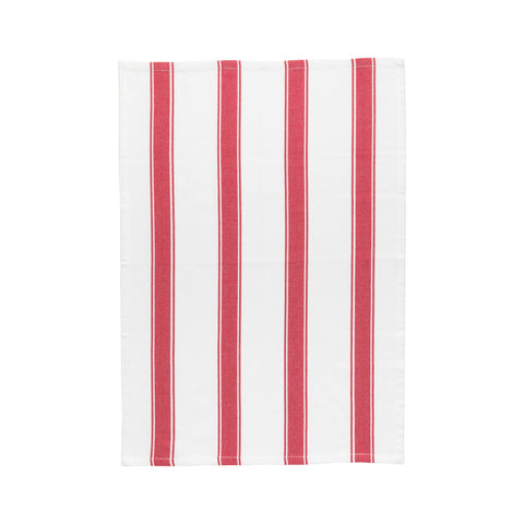 Alessa Kitchen towel Stripes - Classic red