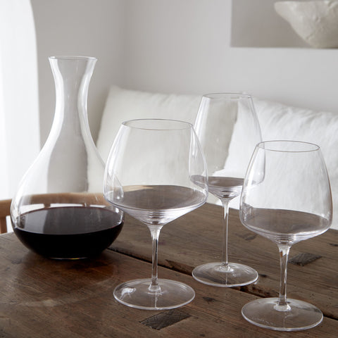 Vite  Burgundy glass - 850 ml | 29 oz. - Clear