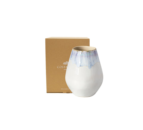 Brisa  Oval vase - 15 cm | 6'' - Ria blue