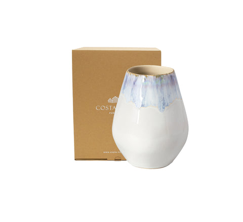 Brisa  Oval vase - 20 cm | 8'' - Ria blue