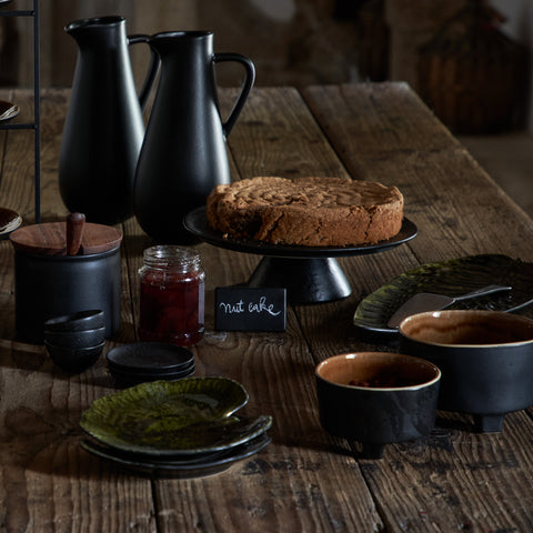 Riviera  Footed soup/cereal bowl - 14 cm | 6'' - Terra