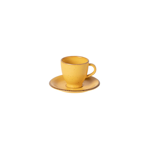 Positano Coffee cup and saucer - 0.08 L | 3 oz. - Gema