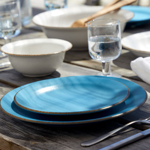 Positano Salad plate - 22 cm | 9'' - Cyan