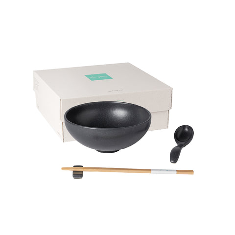 Pacifica Ramen bowl set - Seed grey