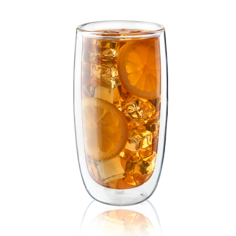 Sorrento Double Wall Glassware - 2Pc Beverage Glass Set